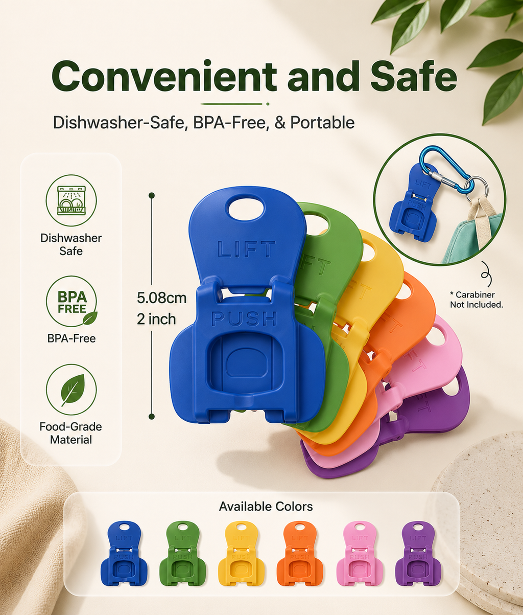 Can Opener for Soda Cans – Portable Plastic Beverage Can Lid Opener for Soda, Energy Drinks & Soft Drinks