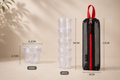 Portable Spice Container Set – Stackable Seasoning Bottles for Camping, BBQ, Picnic, Travel & Outdoor Cooking
