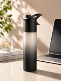 Spray Water Bottle with Mist – 2-in-1 Large Capacity Sports Water Bottle for Gym, Hiking, Travel, Fitness & Outdoor Hydration
